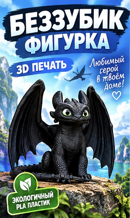 Беззубик фигурка